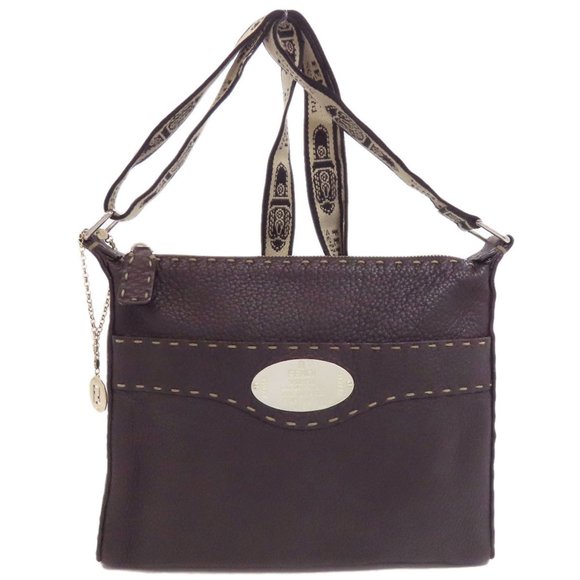 Fendi Selleria Shoulder Bag in Calfskin for Women FENDI - Picture 1 of 11